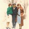 Grandma Nellie Risley-Bogart Grandpa Risley &amp; Aunt Lois (Lois&#039;s wedding day 1-8-1921)